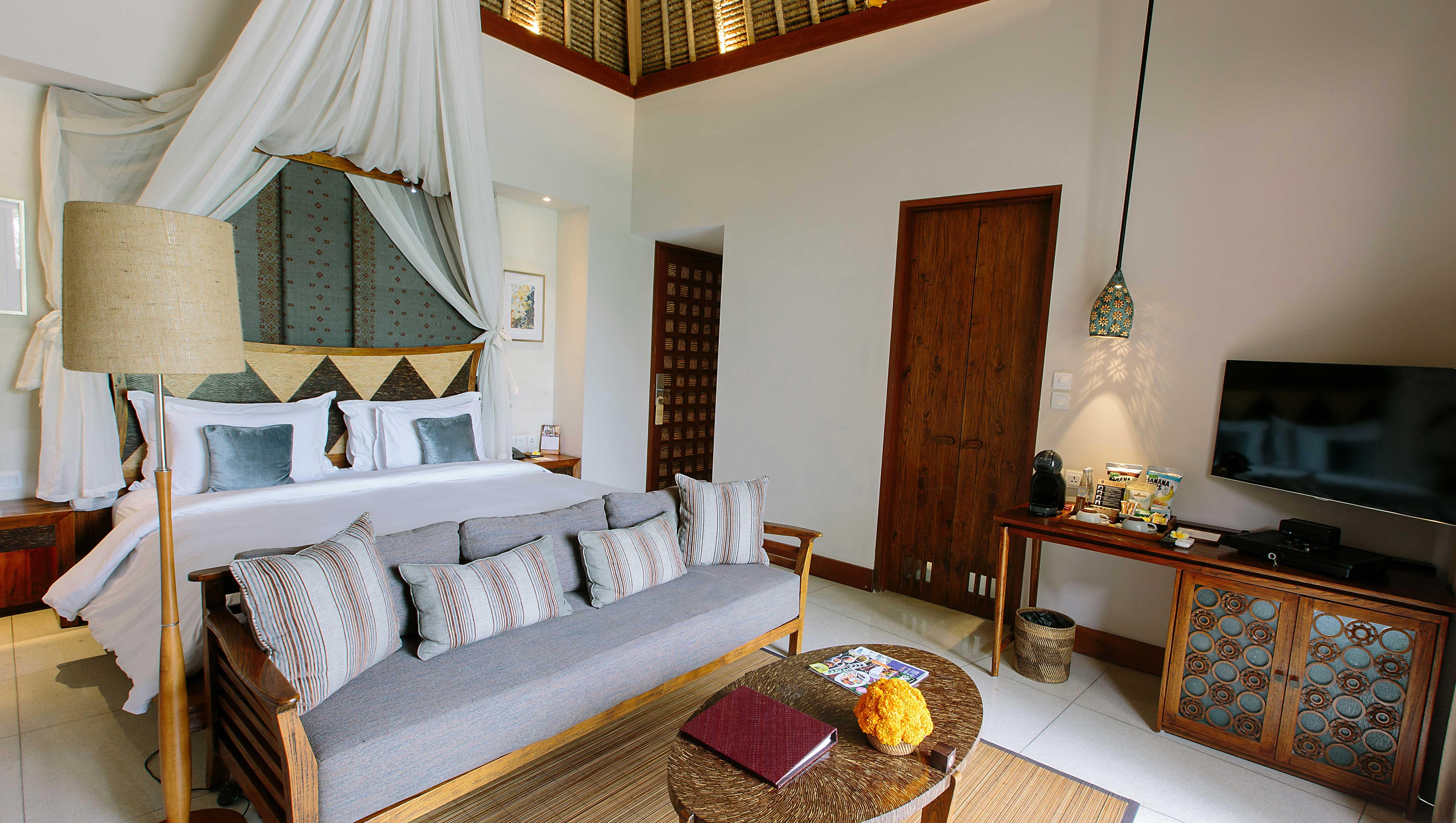 Tejaprana Resort & Spa Ubud Exteriér fotografie A bedroom at the resort