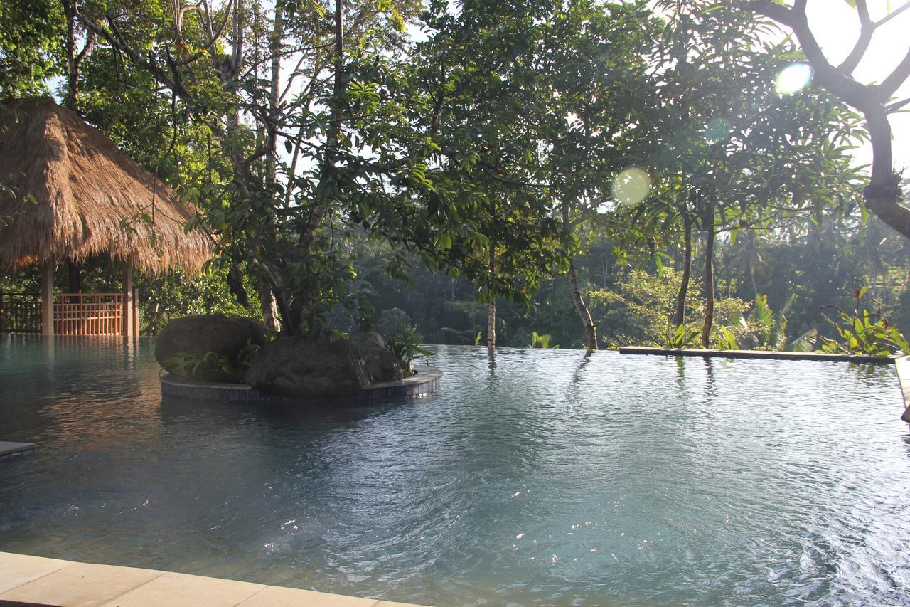 Tejaprana Resort & Spa Ubud Exteriér fotografie The resort's swimming pool