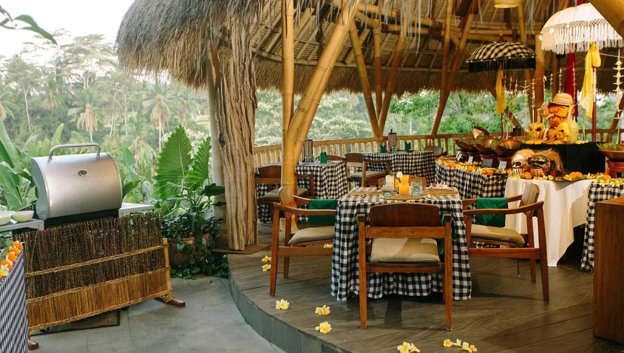 Tejaprana Resort & Spa Ubud Exteriér fotografie The restaurant